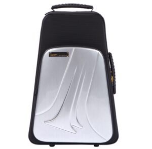 BAM ITALIA TREK3024SA CUSTODIA NEW TREKKING PER 2 TROMBE - BRUSHED ALUMINUM