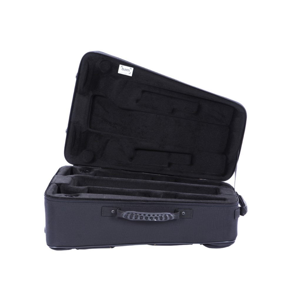BAM ITALIA TREK3024SA CUSTODIA NEW TREKKING PER 2 TROMBE - BRUSHED ALUMINUM - immagine 3