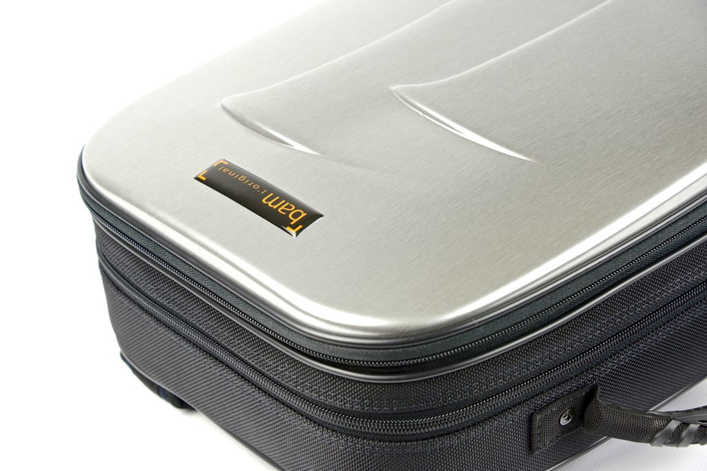 BAM ITALIA TREK3028SA CUSTODIA NEW TREKKING PER 2 CLARINETTI SIB E LA - BRUSHED ALUMINIUM - immagine 4