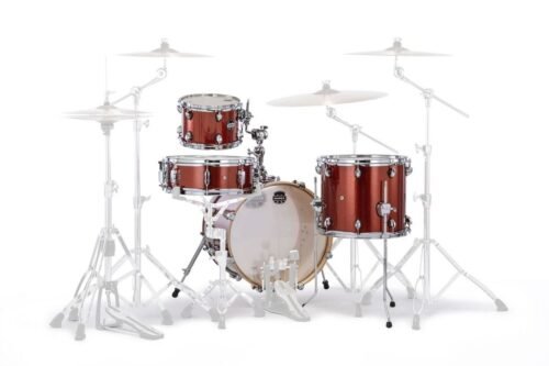 MAPEX IT MA486SOR MARS BIRCH BE BOP 4 PEZZI BLOOD ORANGE SPARKLE - immagine 3