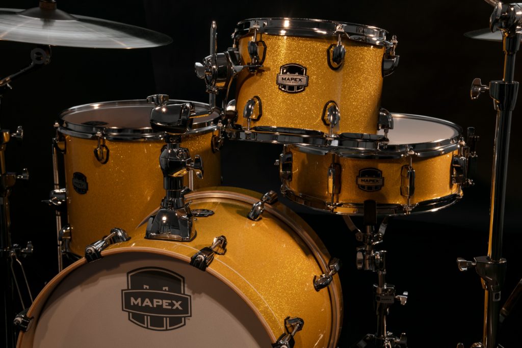 MAPEX IT MA486SYD MARS BIRCH BE BOP 4 PEZZI SUNFLOWER SPARKLE - immagine 5