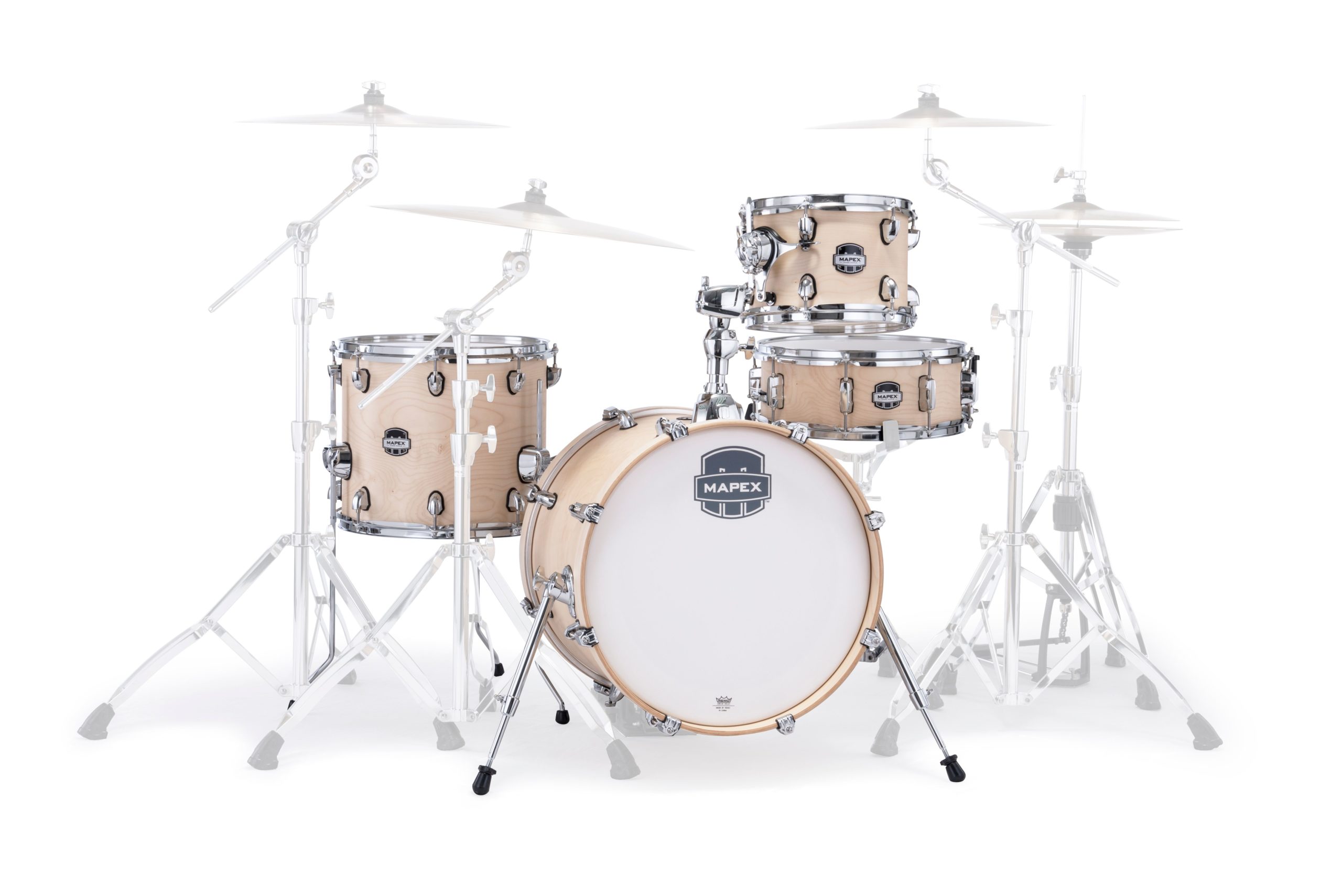 MAPEX IT MM486SNW MARS MAPLE BE BOP 4 PEZZI NATURAL SATIN