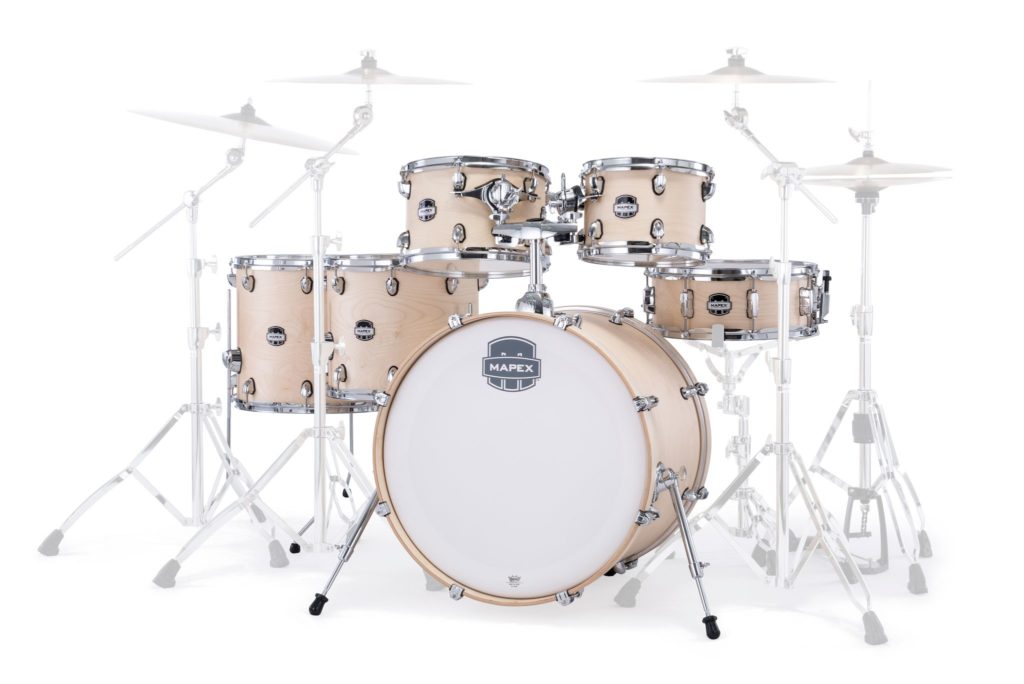MAPEX IT MM628SFUNW MARS MAPLE STUDIOEASE 6 PEZZI NATURAL SATIN - immagine 2