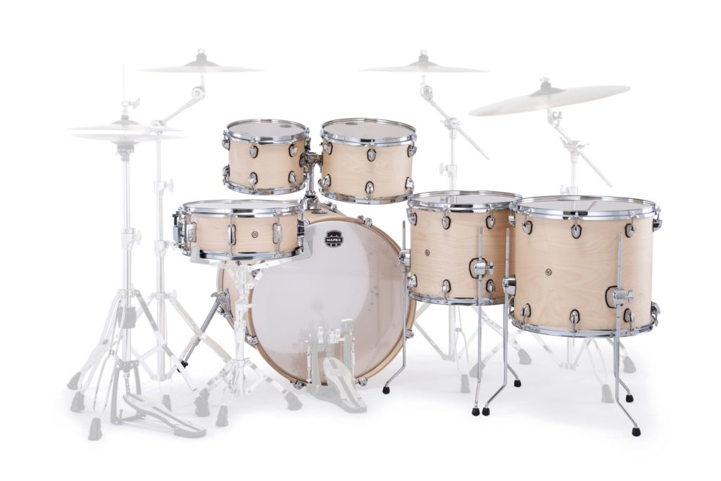 MAPEX IT MM628SFUNW MARS MAPLE STUDIOEASE 6 PEZZI NATURAL SATIN - immagine 3