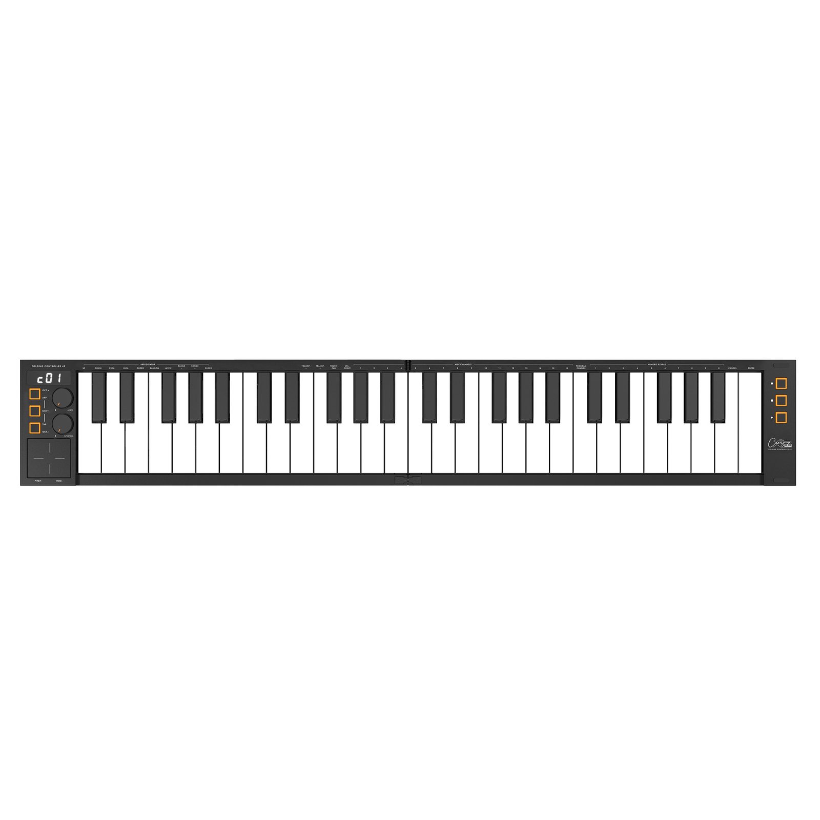 CARRY ON CARRY-ON-FC49 - FOLDING MIDI CONTROLLER