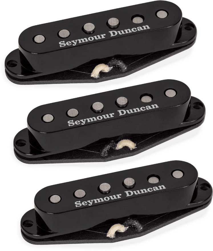 SEYMOUR DUNCAN SET SCOOPED STRAT BLACK