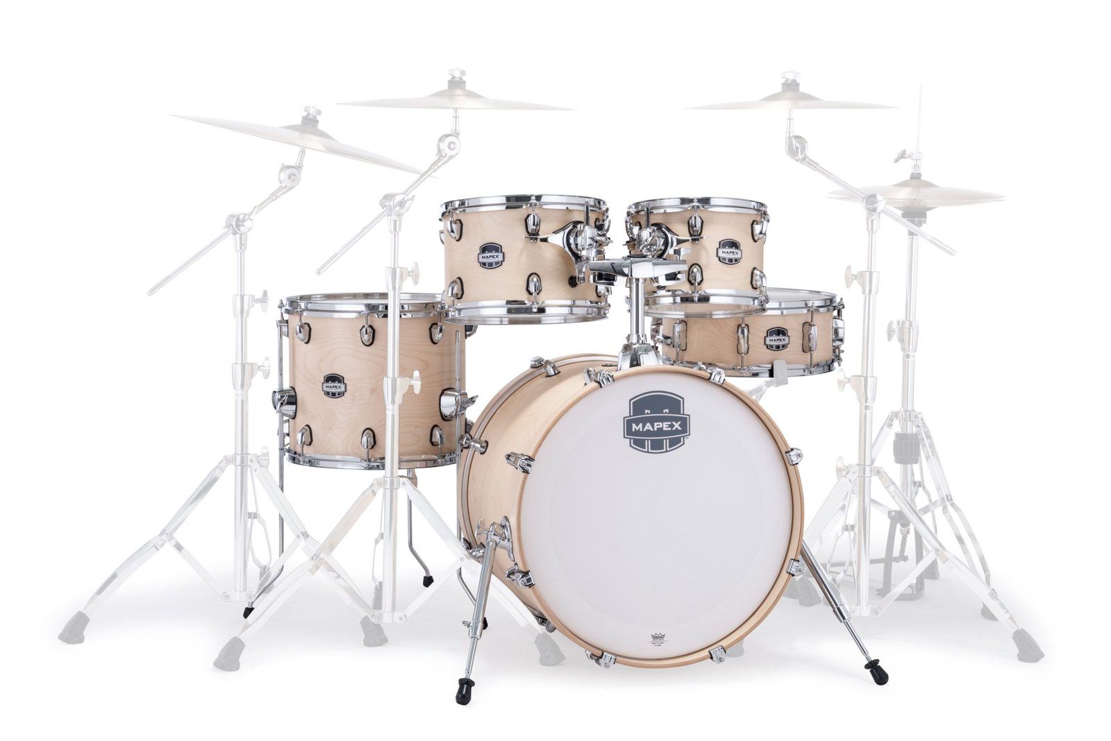 MAPEX IT MM504SFNW MARS MAPLE FUSION 5 PEZZI NATURAL SATIN