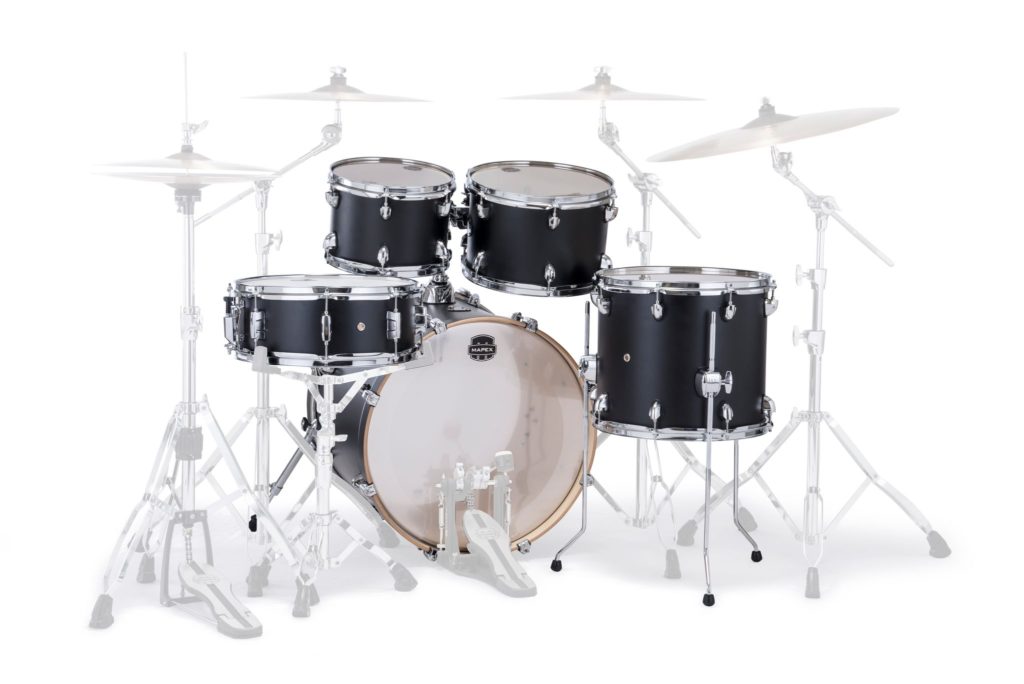 MAPEX IT MM504SFKD MARS MAPLE FUSION 5 PEZZI MATTE BLACK - immagine 3