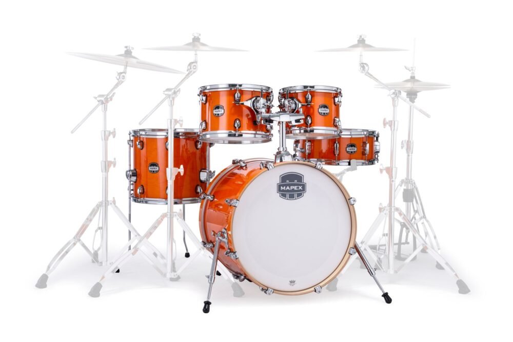 MAPEX IT MM504SFOG MARS MAPLE FUSION 5 PEZZI GLOSSY AMBER