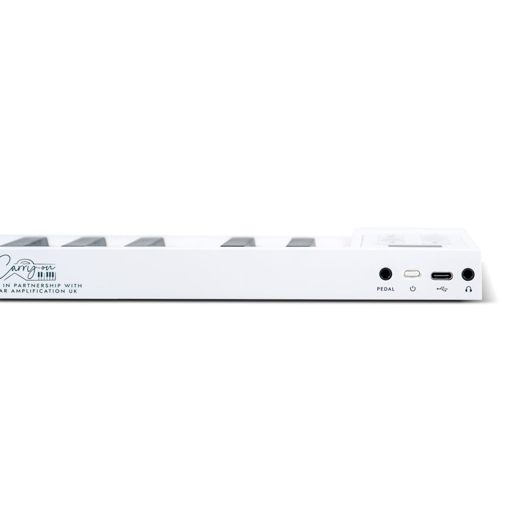 CARRY ON CARRY-ON-FP49T-WT - FOLDING PIANO TOUCH - BIANCO - immagine 4