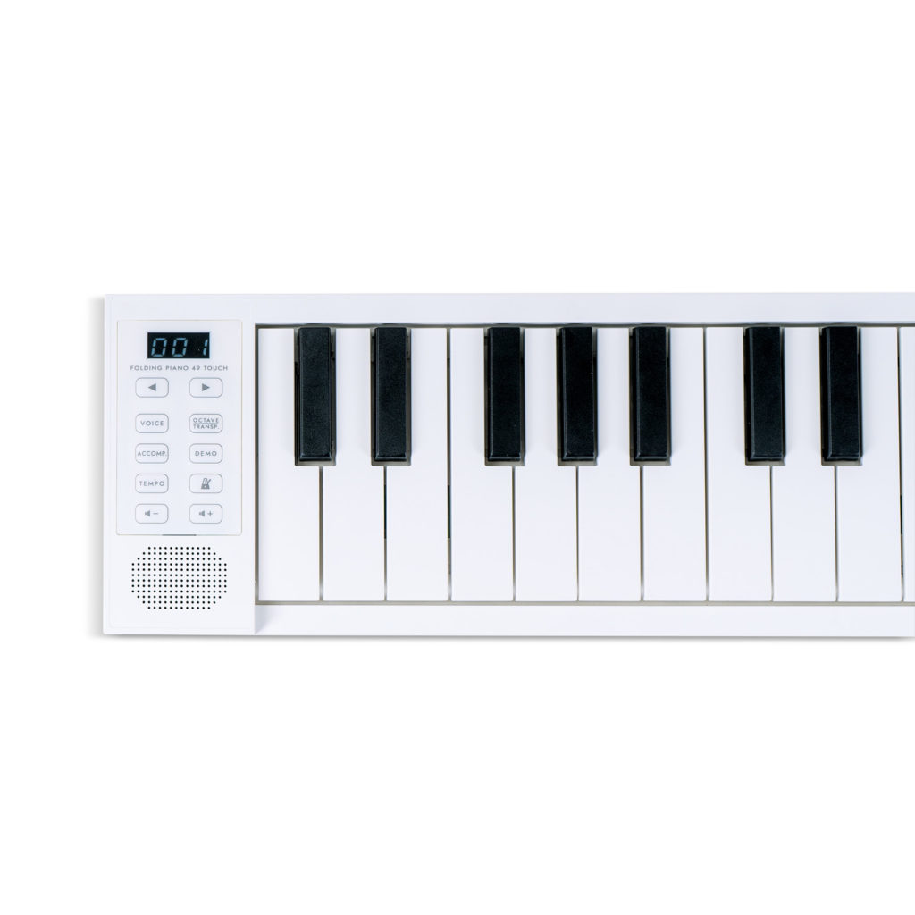 CARRY ON CARRY-ON-FP49T-WT - FOLDING PIANO TOUCH - BIANCO - immagine 5