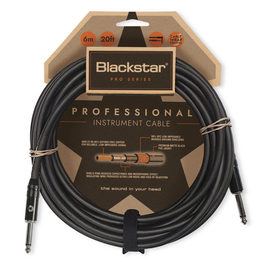 BLACKSTAR PROFESSIONAL CABLE 6M STR/STR