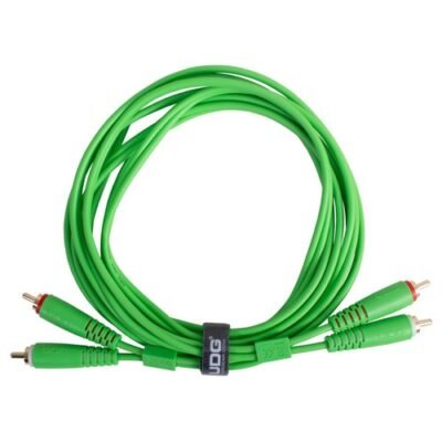 UDG U97001GR - ULTIMATE AUDIO CABLE SET RCA-RCA STRAIGHT  GREEN