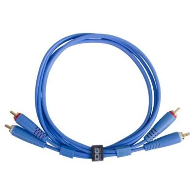 UDG U97001LB - ULTIMATE AUDIO CABLE SET RCA-RCA STRAIGHT LIGHT BLUE