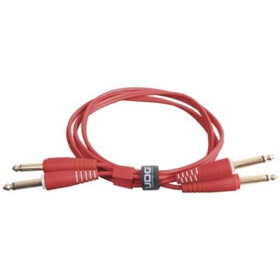 UDG U97002RD - ULTIMATE AUDIO CABLE SET JACK - JACK STRAIGHT RED