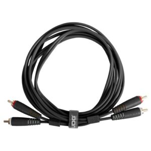 UDG U97003BL - ULTIMATE AUDIO CABLE SET RCA-RCA STRAIGHT BLACK