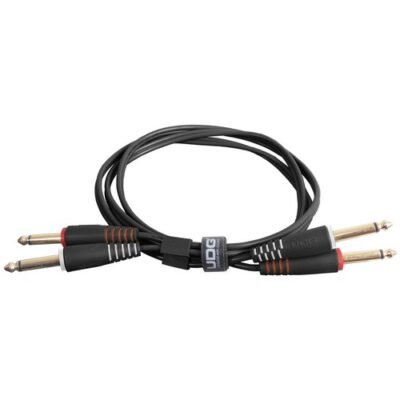 UDG U97004BL - ULTIMATE AUDIO CABLE SET JACK - JACK STRAIGHT BLACK