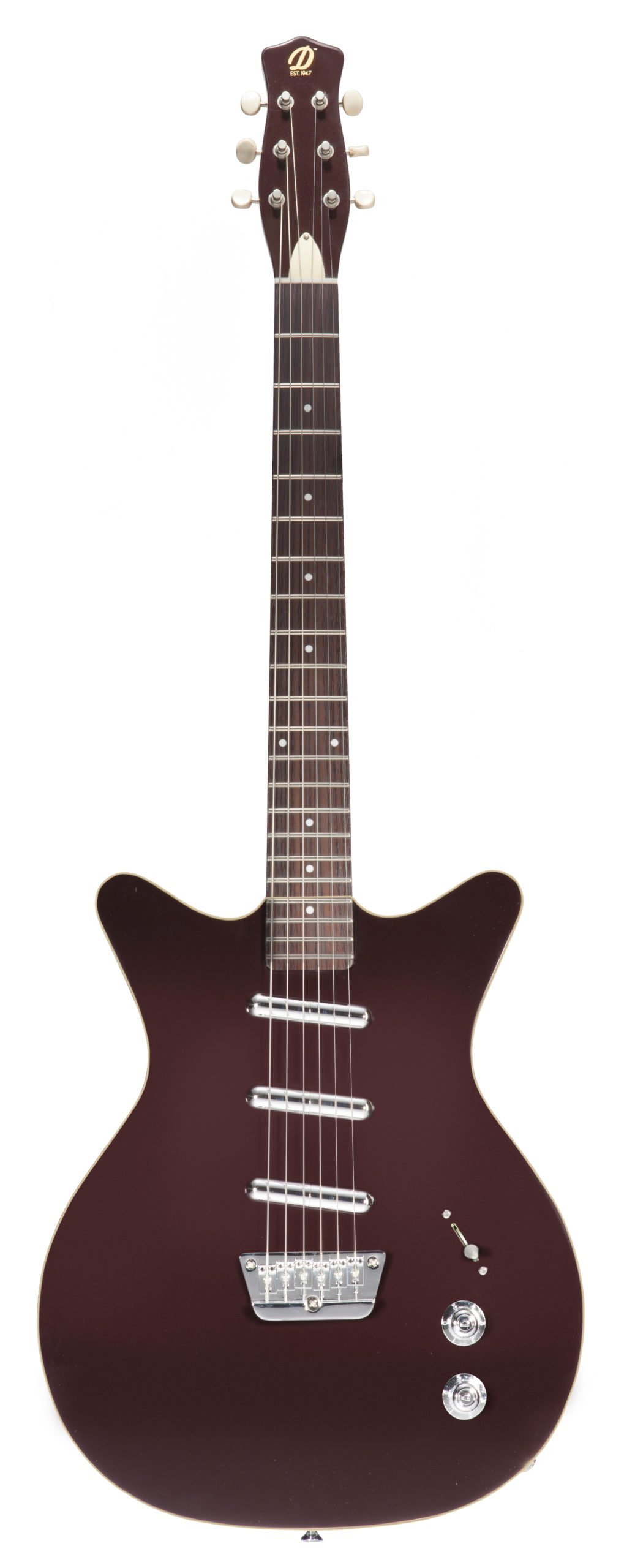 DANELECTRO 59 TRIPLE DIVINE DARK BURGUNDY