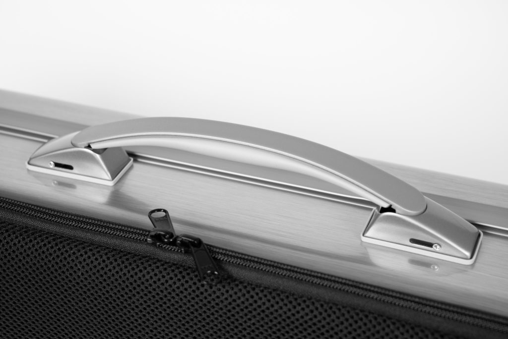 BAM ITALIA DEF2018XLA LA DEFENSE HIGHTECH CASE PER VIOLINO OBLONG BRUSHED ALUMINUM - immagine 4