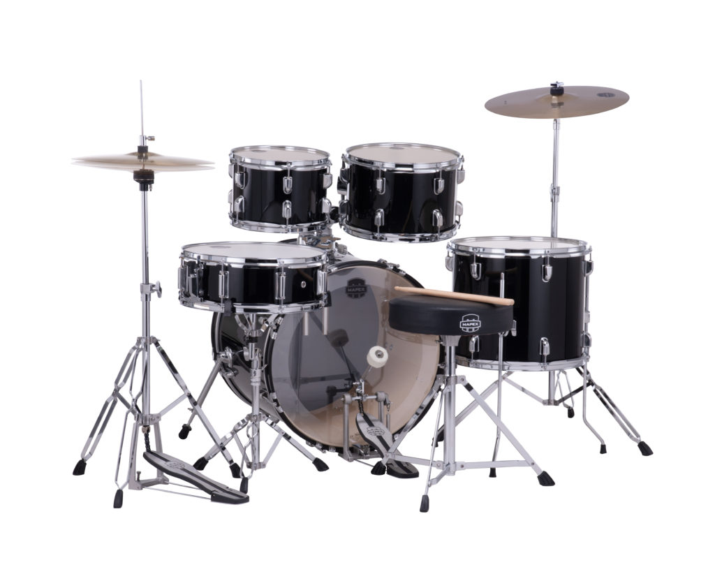 MAPEX IT CM5044FTCDK COMET FUSION 5 PEZZI DARK BLACK CON PIATTI - immagine 3