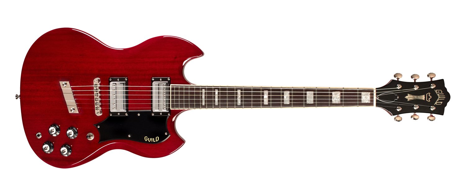 GUILD ITALIA POLARA DELUXE CHERRY RED