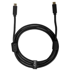UDG U99001BL - UDG ULTIMATE AUDIO CABLE USB 3.2 C-C BLACK STRAIGHT 1