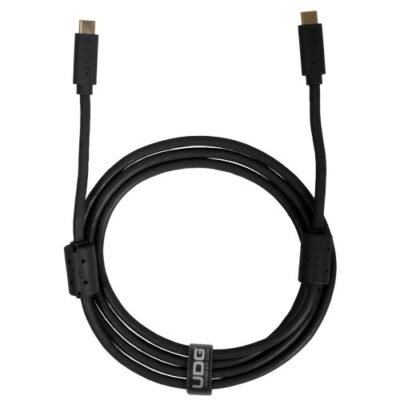 UDG U99001BL - UDG ULTIMATE AUDIO CABLE USB 3.2 C-C BLACK STRAIGHT 1