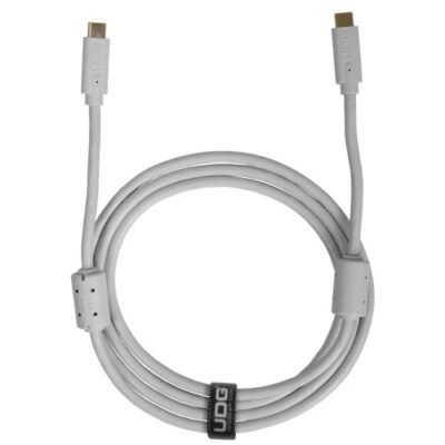 UDG U99001WH - UDG ULTIMATE AUDIO CABLE USB 3.2 C-C WHITE STRAIGHT 1