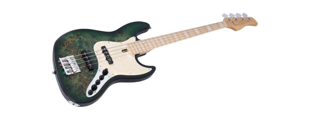 MARCUS MILLER V7 SWAMP ASH-4 REISSUE TRANS GREEN SATIN - immagine 6
