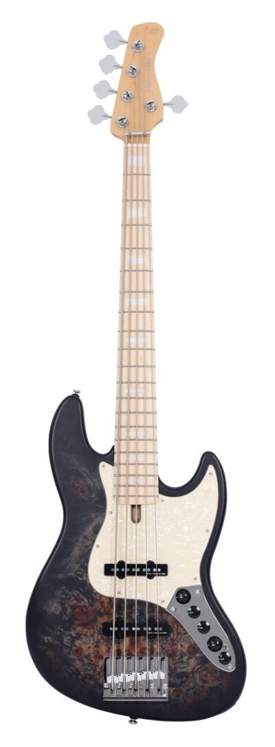 MARCUS MILLER V7 SWAMP ASH-5 REISSUE TRANS BLACK SATIN