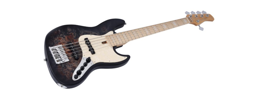 MARCUS MILLER V7 SWAMP ASH-5 REISSUE TRANS BLACK SATIN - immagine 5