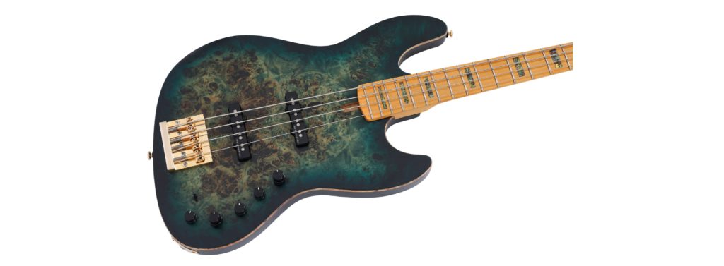 MARCUS MILLER V10-4 TRANS GREEN SATIN - immagine 4