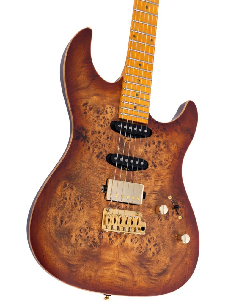 SIRE GUITARS S10 HSS NATURAL BURST - immagine 5