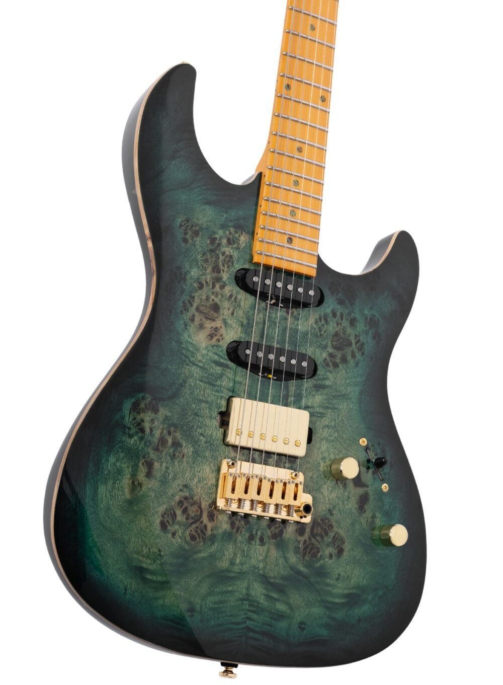 SIRE GUITARS S10 HSS TRANS GREEN - immagine 3