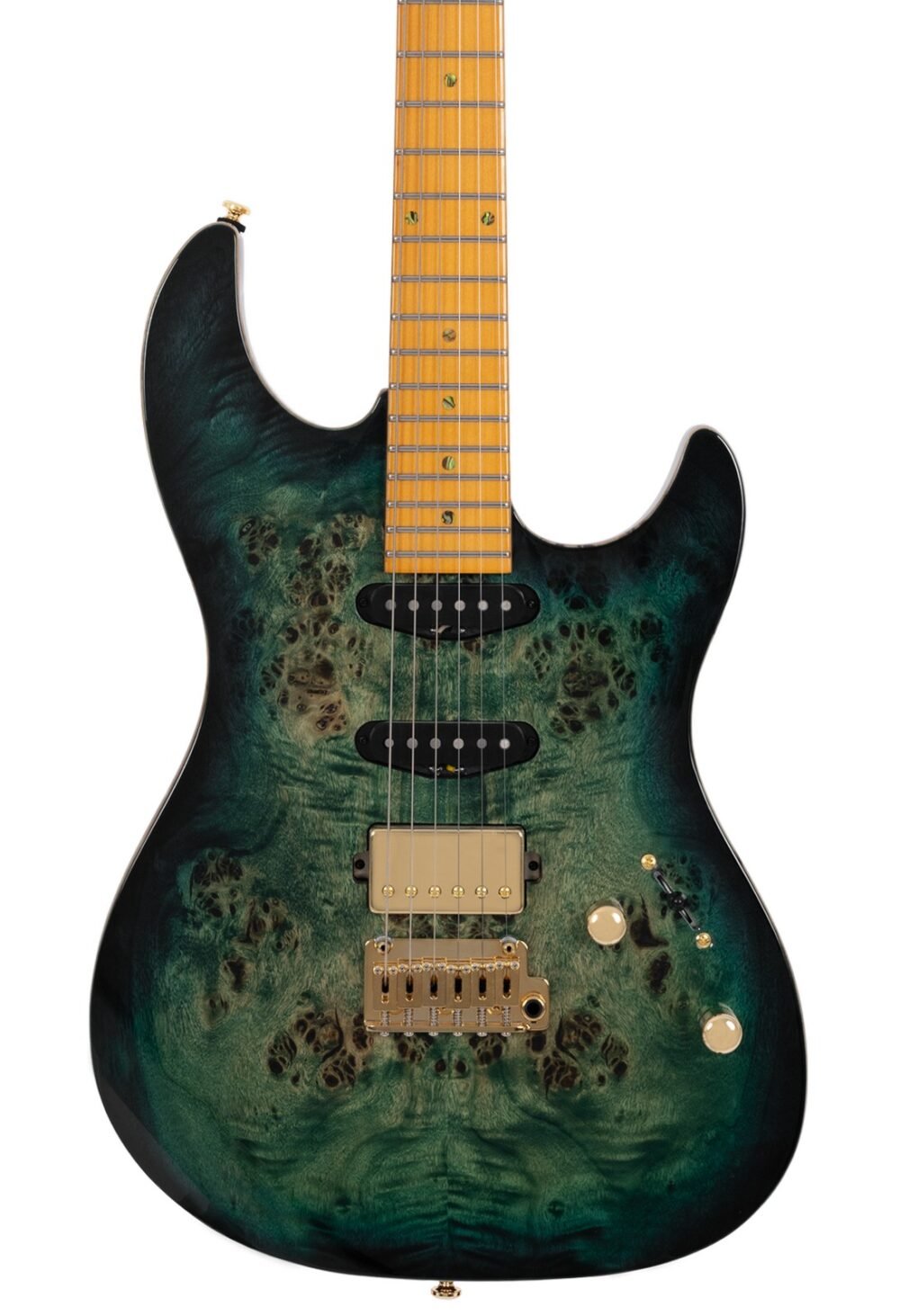 SIRE GUITARS S10 HSS TRANS GREEN - immagine 5