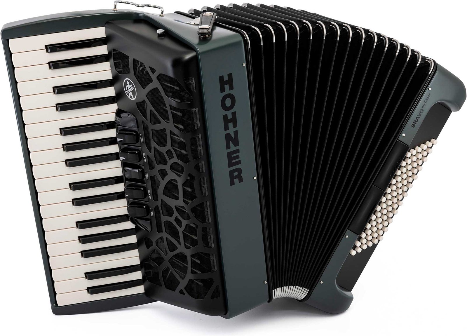 HOHNER BRAVO MYCOLOR III 72 TWILIGHT (RAL 7026)