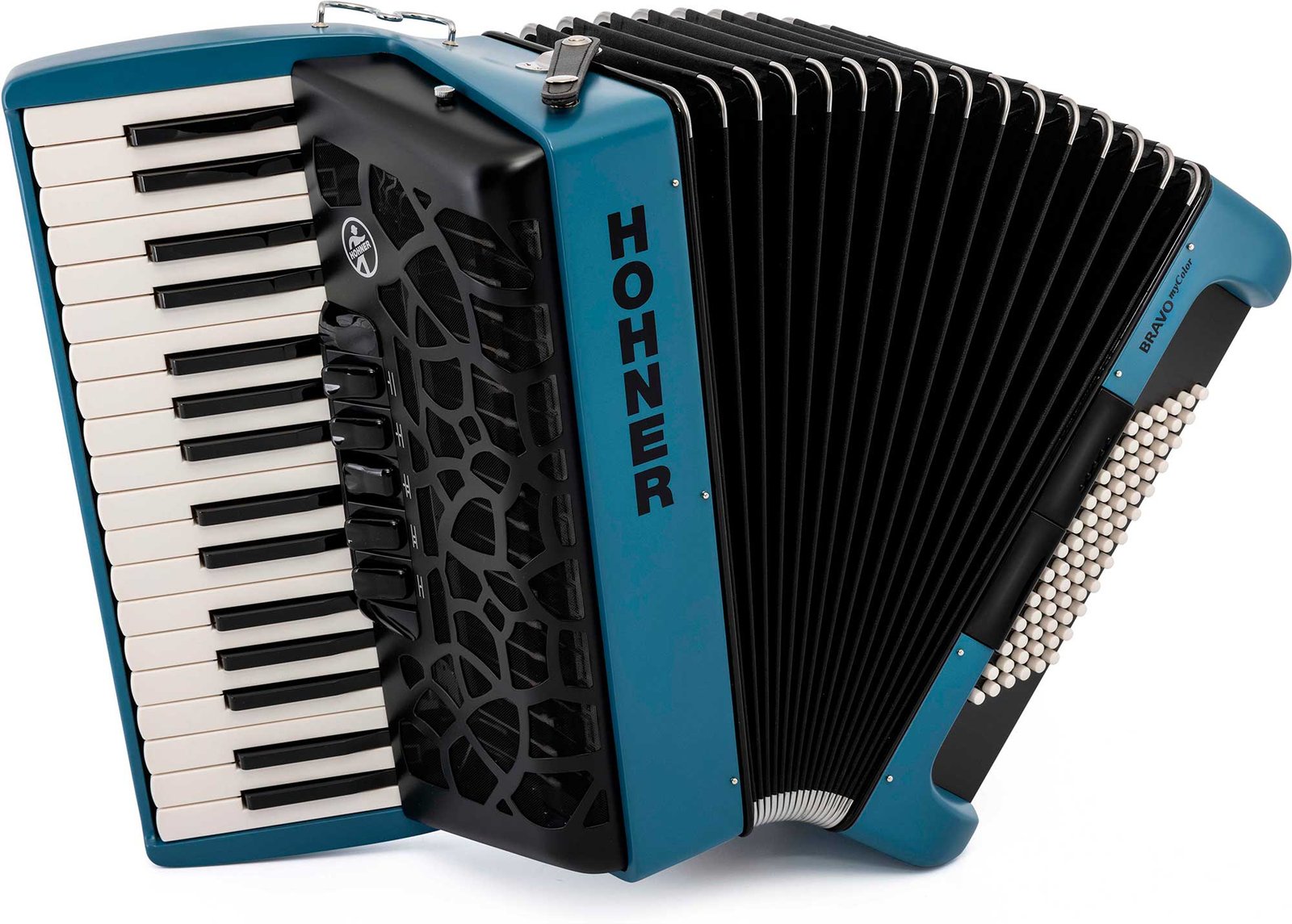 HOHNER BRAVO MYCOLOR III 72 WATER (RAL 5009)