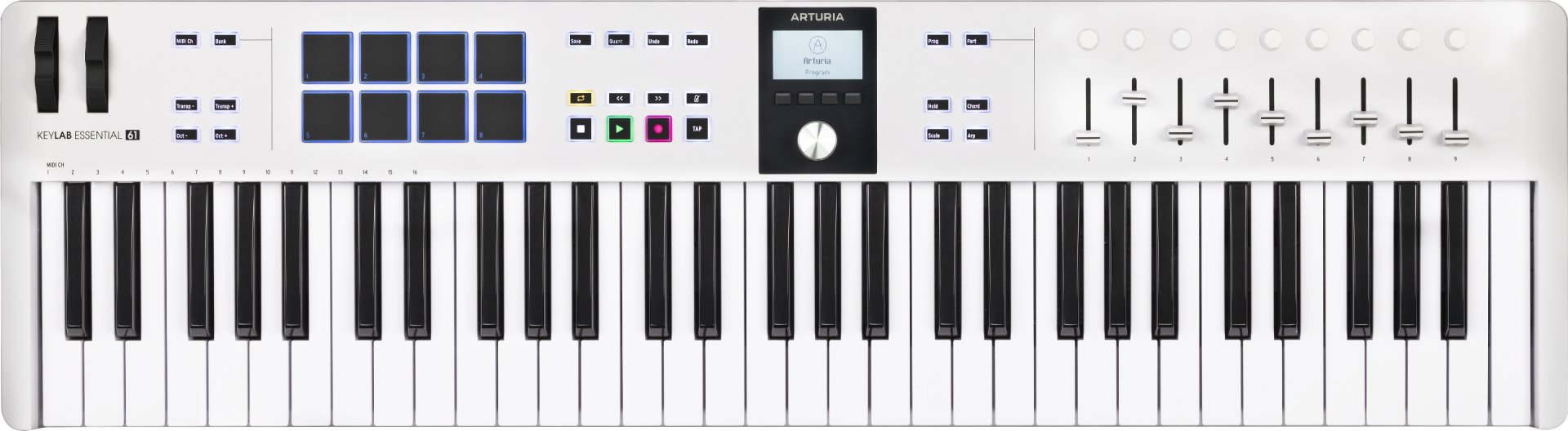 ARTURIA KeyLab Essential mk3 61 Bianca