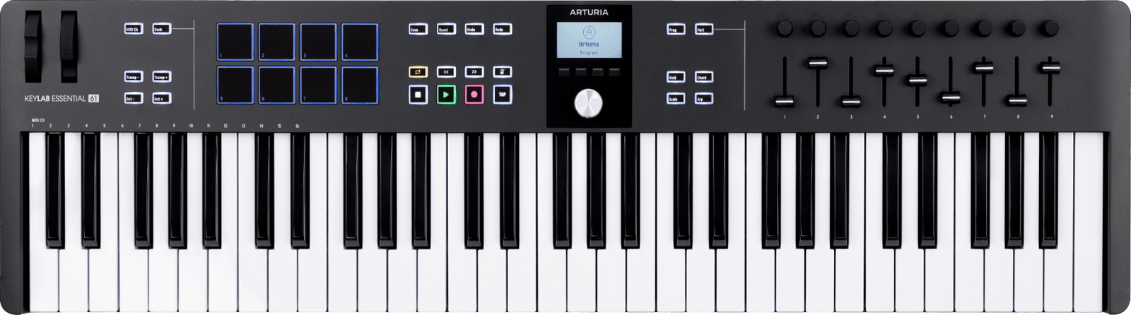 ARTURIA KeyLab Essential mk3 61 Nera