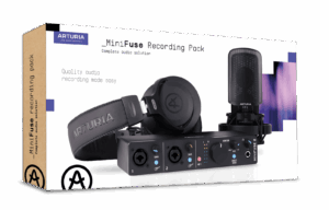 ARTURIA MiniFuse Recording Pack Black