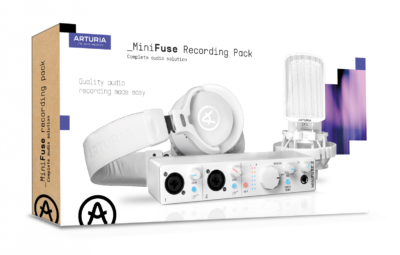 ARTURIA MiniFuse Recording Pack White