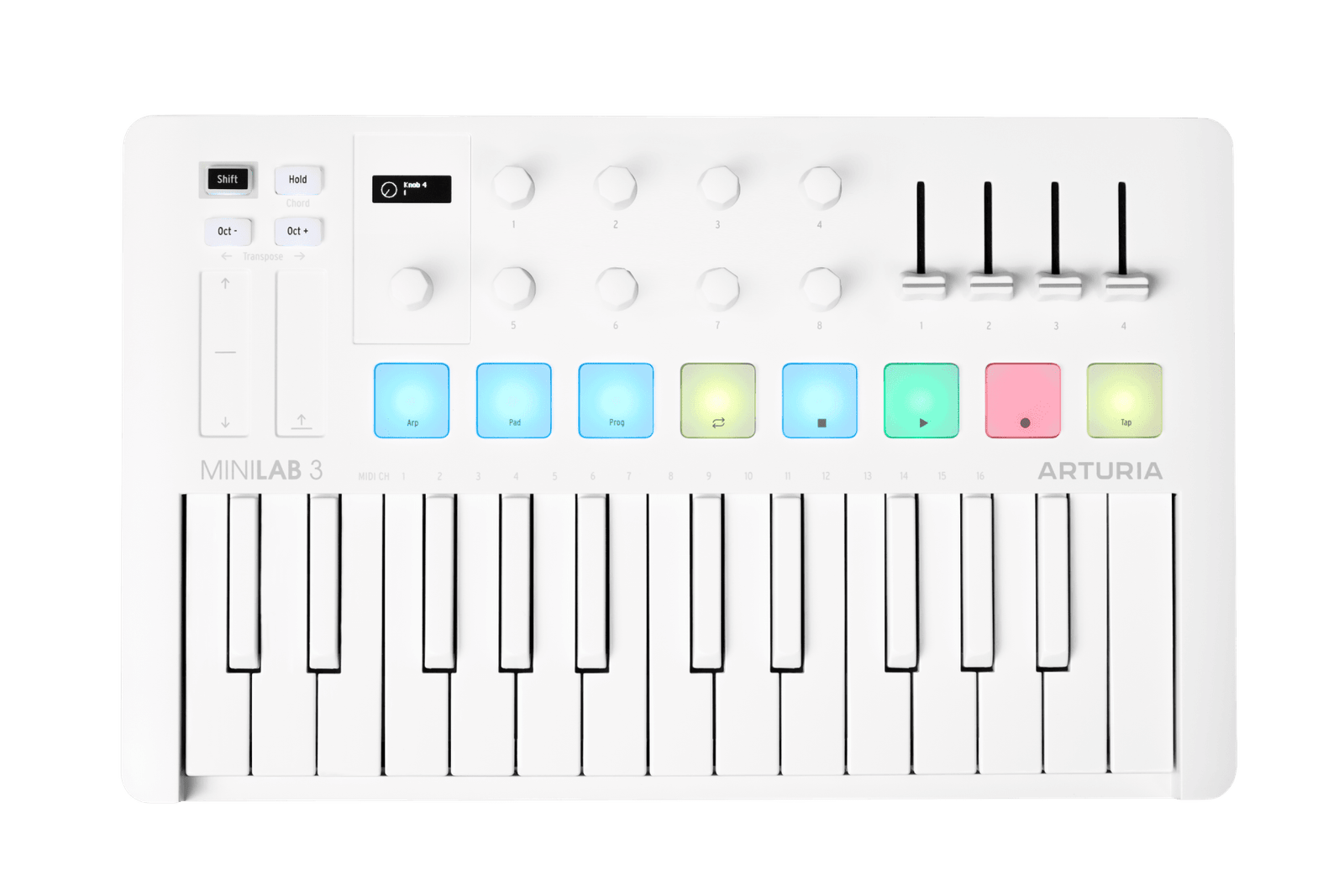 ARTURIA MiniLab 3 Alpine White