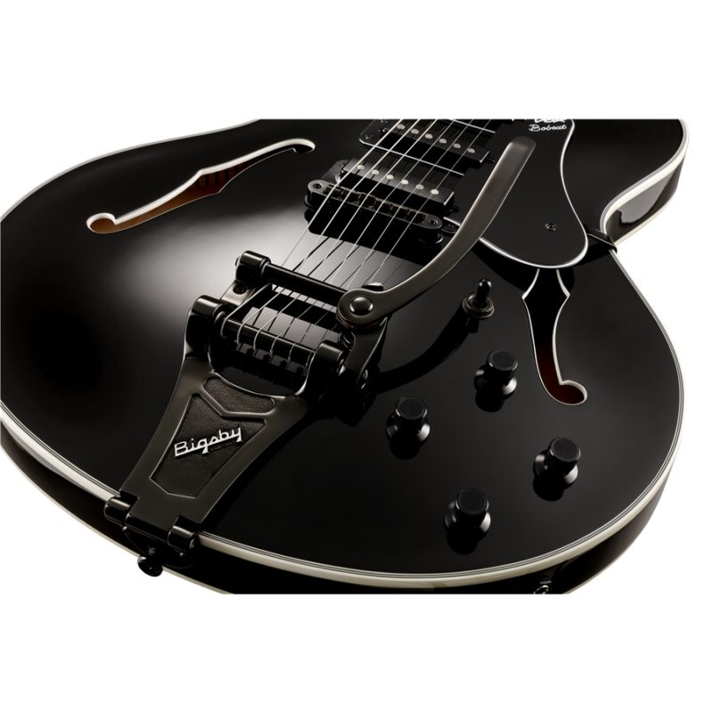 Vox Bobcat S66B Bigsby Jet Black