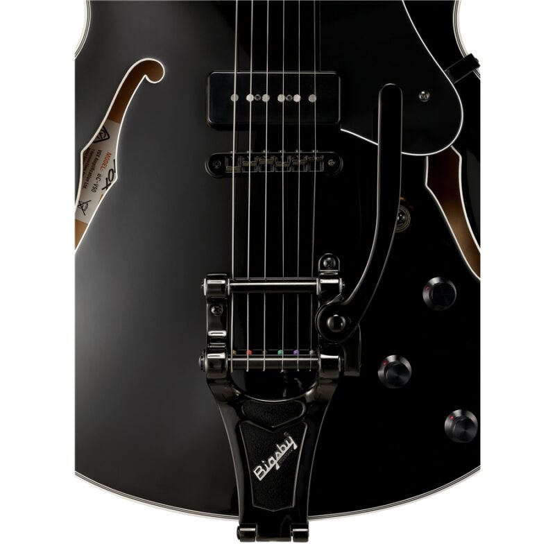 Vox Bobcat V90B Bigsby Jet Black