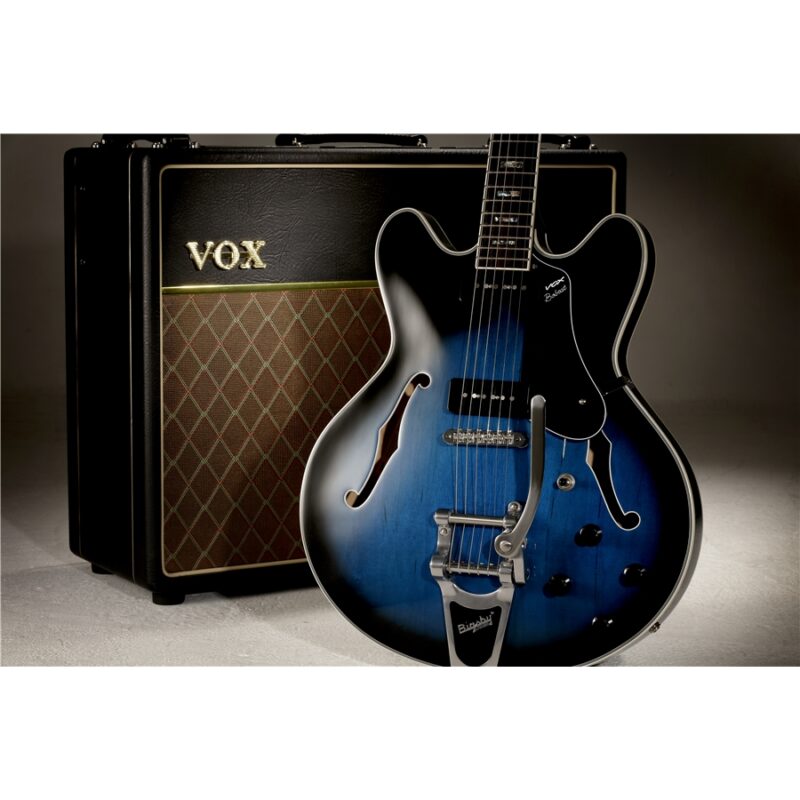 Vox Bobcat V90B Bigsby Sapphire Blue