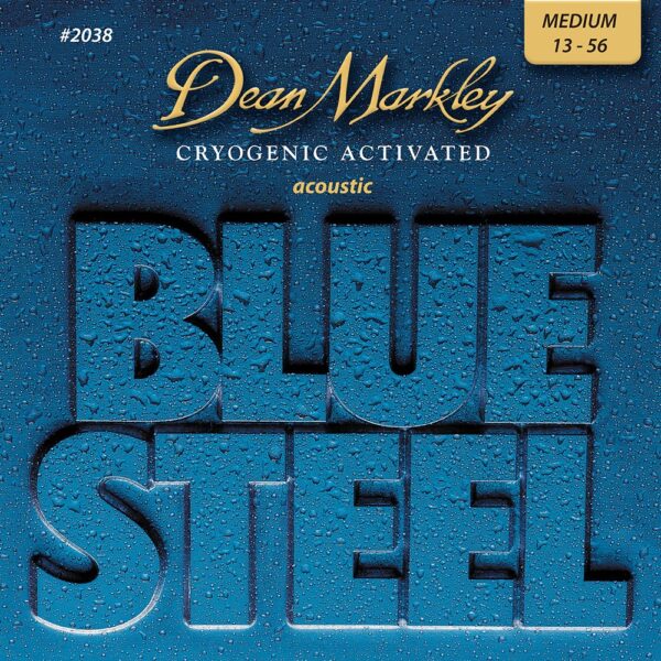 DEAN MARKLEY Corde Acustica Blue Steel Medium 13-56