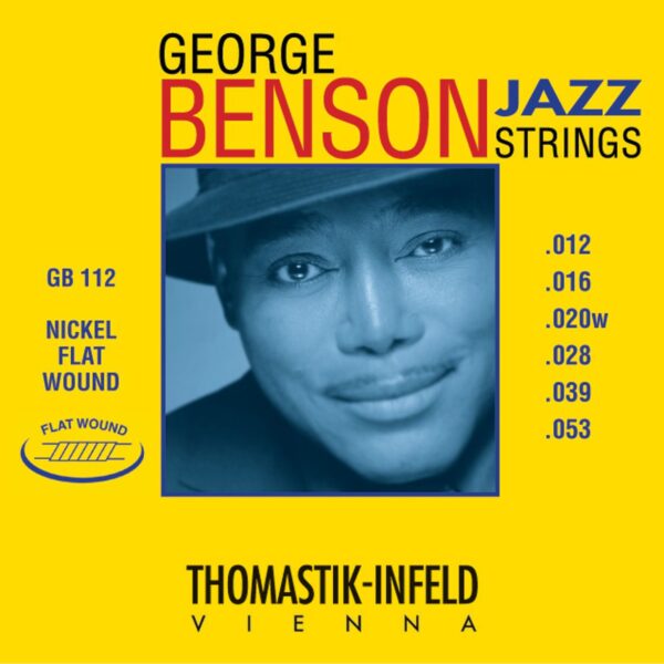 THOMASTIK GB112 JAZZ GUITAR GEORGE BENSON STRING SET