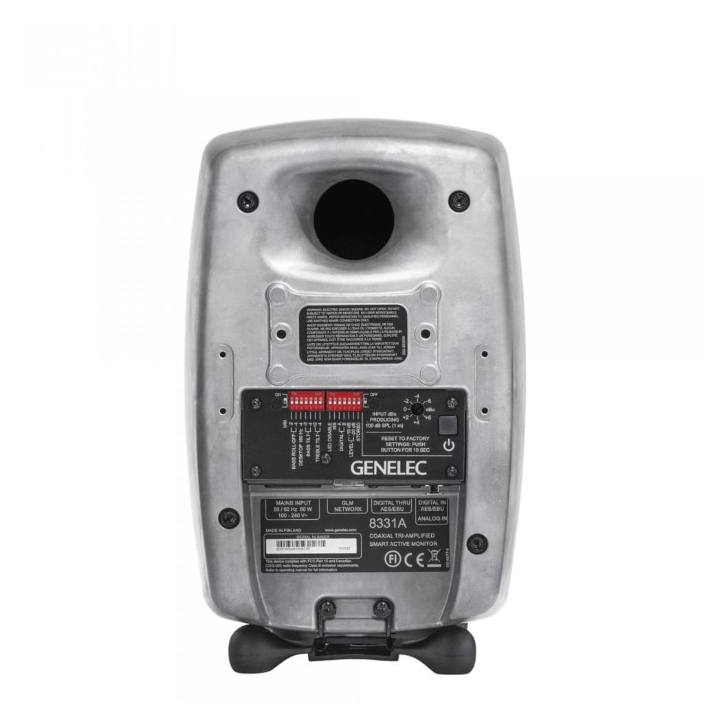 GENELEC 8331ARw Smart Active Coassiale Tre Vie RAW Finish - immagine 4