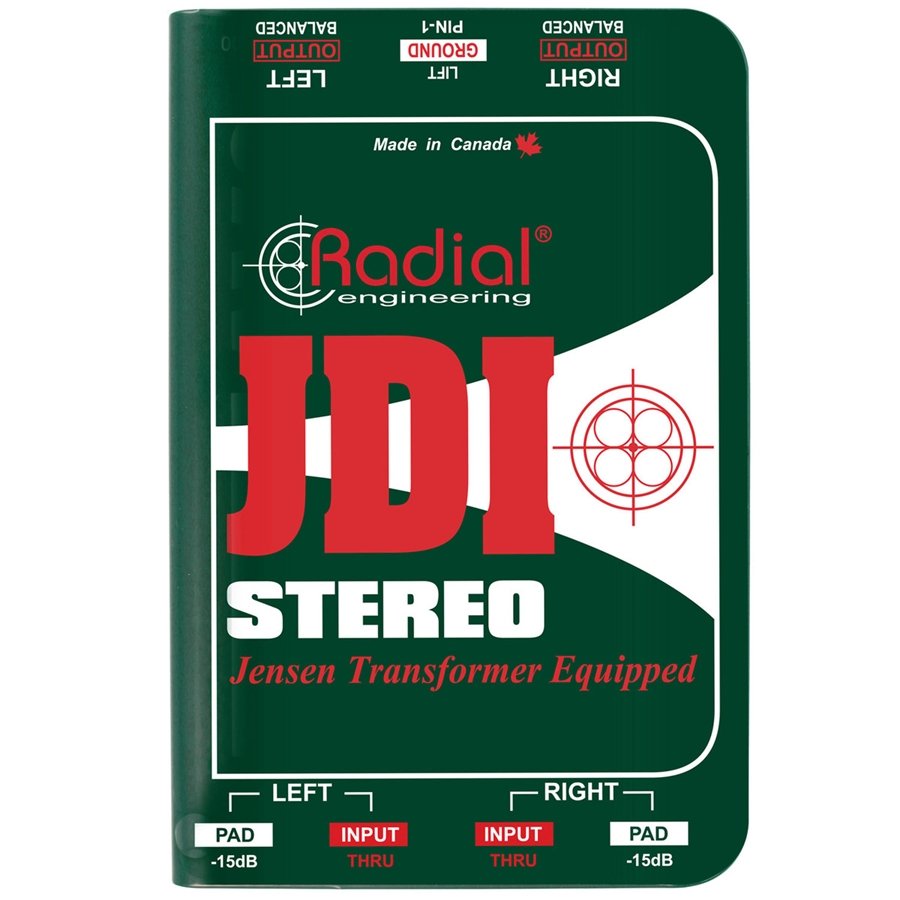 Radial Engineering JDI Stereo Passive Direct Box