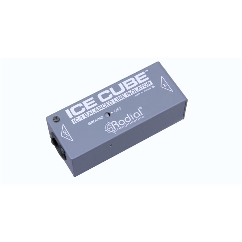 Radial Engineering IceCube™ IC-1 Isolatore di Linea Bilanciato e Hum Eliminator